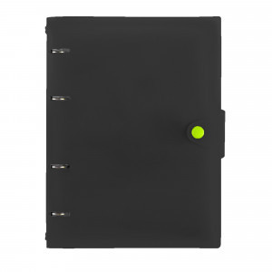 Caiet perforat A4 80 foi patr Favorite Black. No 2 ТКПФ805640 inele