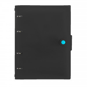 Caiet perforat A4 80 foi patr Favorite Black. No 3 ТКПФ805641 inele