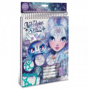 Carnet 11122 Nebulous Stars Creative Sketchbook Cristal Pages