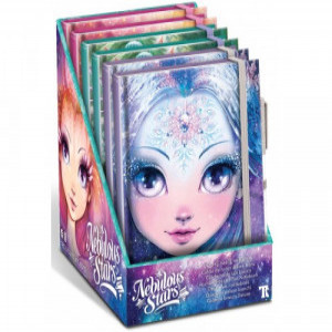 Carnet 11579 Nebulous Stars Deluxe White