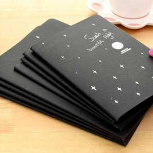 Carnet A5 foi negre