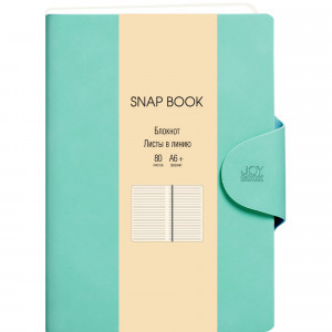 Carnet A6+ 80f linie Snap book. No 2 БСБЛ6803643 piele artif.