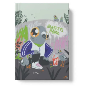 Carnet copii A5 64 foi Graffiti book. На стиле БЛ564224
