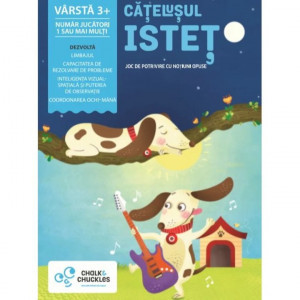 Chalk and Chuckles Joc de potrivire - Catelusul istet