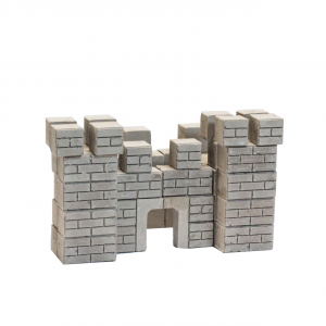 Constructor Castel mici de tip lego din gips