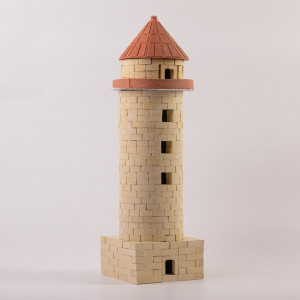 Constructor Turn Rotund de tip lego din gips