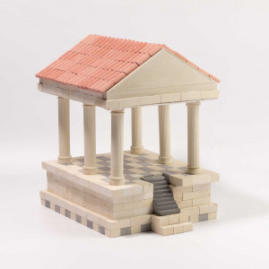Constructor Templu Roman de tip lego din gips
