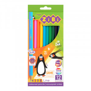 ZB.2414 Creioane colorate, 12 culori, KIDS LINE (24)