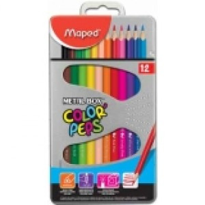 Creioane colorate  MAPED Infinity 24 culori_861601
