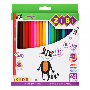 ZB.2416 Creioane colorate, 24culori, KIDS LINE (12)