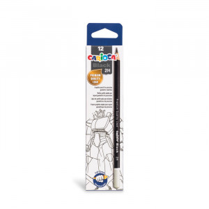 Creion simplu 42928 CARIOCA 2H Black Box 12pcs