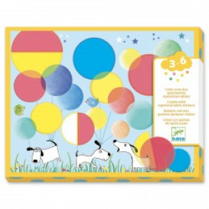 DJ08974. STICKERE REPOZITIONABILE - Cercuri magice