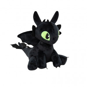 Dragon negru h=25cm Art.991