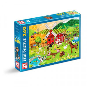 Edu Puzzle 240 pieces - Farm animals 79800