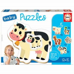 Educa 17574 Puzzles Baby Puzzles The Farm