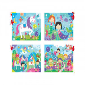Educa 18905 Puzzles 4in1 Fantasy World 20+40+60+80
