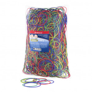 Elastice 59822 ErichKrause diameter 40 mm, 60 mm/length 60 mm, 100 mm, assorted (bag 1 kg)