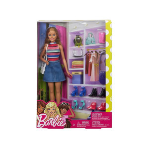 FVJ42 Set de joaca Barbie „Colectie la moda de pantofi” 