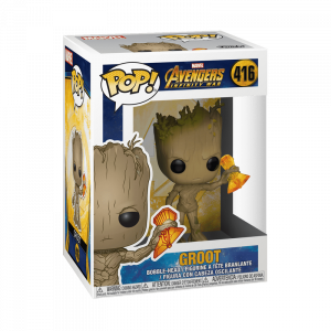 Figurina FUNKO POP! Marvel - Groot w/ Stormbreaker 35773F