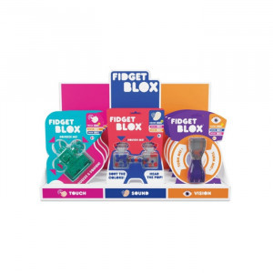 Fidget Blox - Jucarie antistres Ass (9 pcs) CDU 931569
