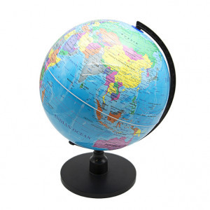 Glob harta politica a lumii d=32 cm cu iluminare (PVC+USB) blue EN 00-L1157106