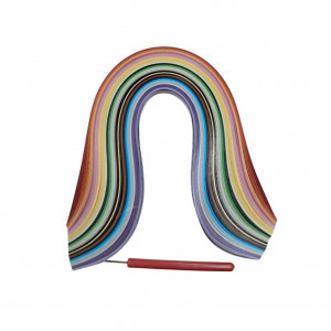 Hartie pentru quilling 27 cul. (7 mm x 387 mm) ST02500