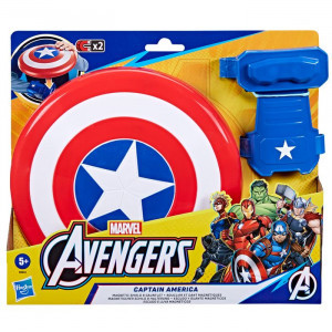 HAS AVN Role play Captain America magnetic shield and gauntlet B9944