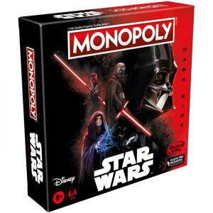 HAS MONOPOLY Board game Star Wars Dark side, ENG F6167
