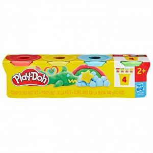 Set Play Doh 4 cutii HAS PD compound 4-pack, ast G0512