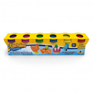INT5355 Plastelino-Multipack 6 culori