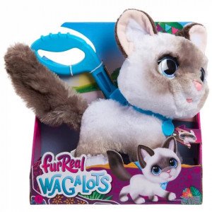 Jucarie interactiva Pisica FURREAL Wag-a-lots Kitty 28059J