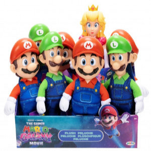 Jucarie/figurina de plus Nintendo Super Mario Movie 2 - Moveable Roto Plush, ast.3, CDU 432354
