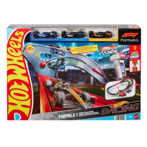 JDY15 Hot Wheels Formula 1: Pista de curse sprint cu 3 masinute 1:64