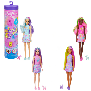 JFV58 Papusa Barbie Color Reveal seria Animale de balon