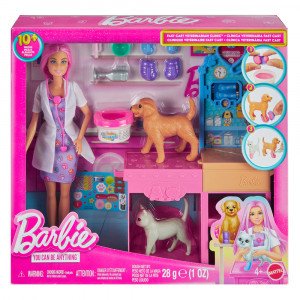 JFX93 Set de joaca Barbie Clinica veterinara