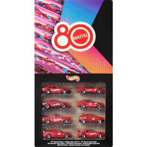 JGK09 Hot Wheels Set aniversar &bdquo;Silver Series&rdquo;, 8 masinute 1:64