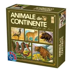 Joc Animale din Continente  Editie de Lux 71767 Animals of the World