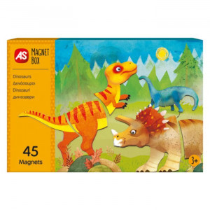 Joaca magnetica Dinozauri 45 pcs 1029-64066