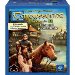 Joc CARCASSONNE extensia 1 - HANURI SI CATEDRALE   7+LIN0215