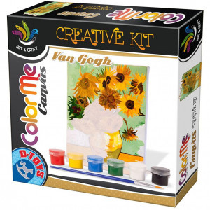 Joc creativ Color me Canvas-van Goch Sunflowers 68545