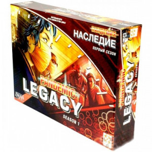 Joc de masa "Пандемия: Наследие (красная коробка) (PANDEMIC LEGACY RU RED" БП000008951