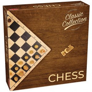 Joc de Sah din lemn TAC Chess in carton box 40218