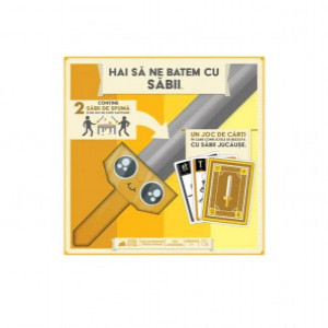 Joc de societate Hai sa ne batem cu sabii EKISWRD01RO