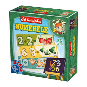 Joc educativ &ndash; Sa invatam numerele puzzle 36 piese 62079