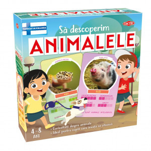Joc educativ Sa Descoperim Animalele 59250