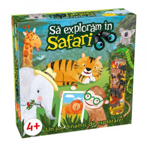 Joc educativ Sa exploram in safari 59612