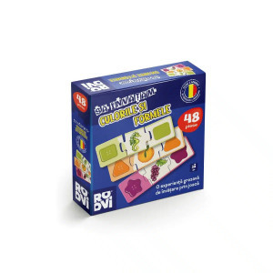 Joc educativ Sa invatam culorile si formele puzzle 48 p 50816