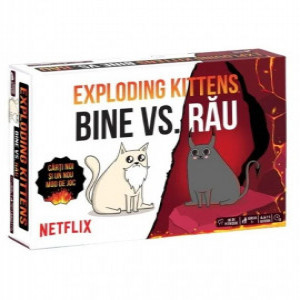 Joc Exploding Kittens: BINE vs RAU (Netflix) EKIEK12RO