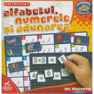 Joc magnetic: Alfabetul, Numerele, Adunarea 61720