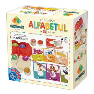 Joc Montesori Buboo - Sa Invatam Alfabetul 79022